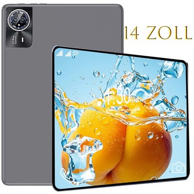 2025 Neu 14 Zoll Tablet Android15 24/16GB RAM+256GB 8580mAh 2.4K IPS 2SIM 4G LTE