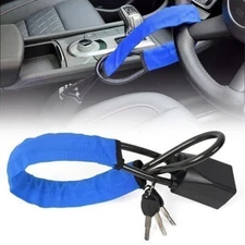 Steering Wheel Lock Anti—Theft Security System Car Truck SUV Auto Lock Universal