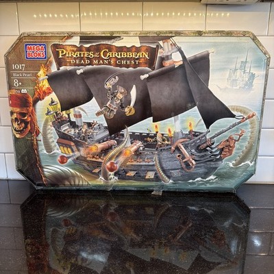 SEALED Mega Blocks BLACK PEARL 1017 Pirates of the Caribbean 2- Dead Man's Chest