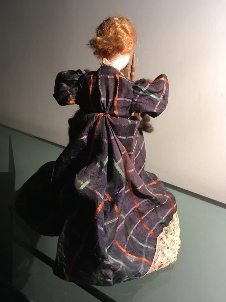 jolie poupée automate porcelaine marque épée croisée avec 1 s - Photo 3/4