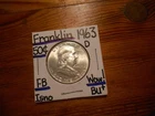 1963D silver Franklin Half Dollar BU+ BEAUTY!!! PQ!!! FBL!!! LOOOOOK!!!! #3