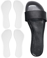 2 Pairs Gel Cushion High Heel Inserts, Self-Adhesive Sandal Inserts Insoles W...