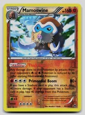 Mamoswine 82/162 Rare BREAKthrough Pokemon Reverse Holo Near Mint