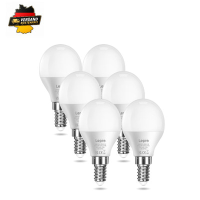 Lepro E14 LED Lampe 6er Pack 4 2W 470 Lumen