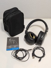 Sennheiser HD 4.50 Bluetooth ANC Black Headphones -Case,Cables,Manual- See Descr