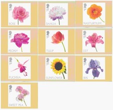 GB MNH MINT PHQ CARDS POSTCARDS NO  513 2023 FLOWERS