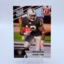 Jacoby Ford 2010 Donruss Rated Rookie #43 Oakland Raiders Card NFL Football . rookie card picture