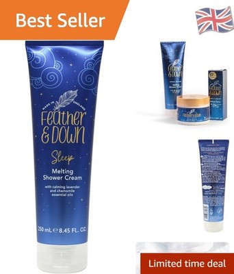 Luxuriöse 250ml Lavendel & Kamille Duschcreme - , tierversuchsfreie Formel