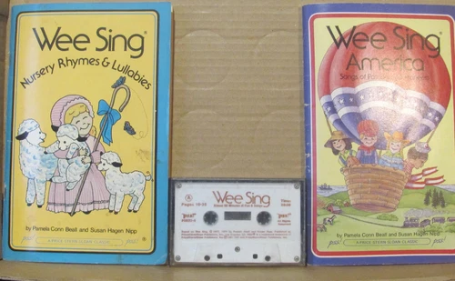 Wee Sing AMERICA & Nursery Rhymes & Lullabies & Cassette