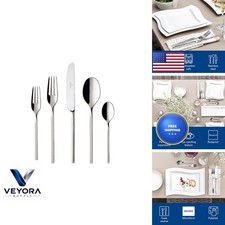 Villeroy & Boch NewWave 20-Piece Flatware Set Service for 4, 18/10 Stainless