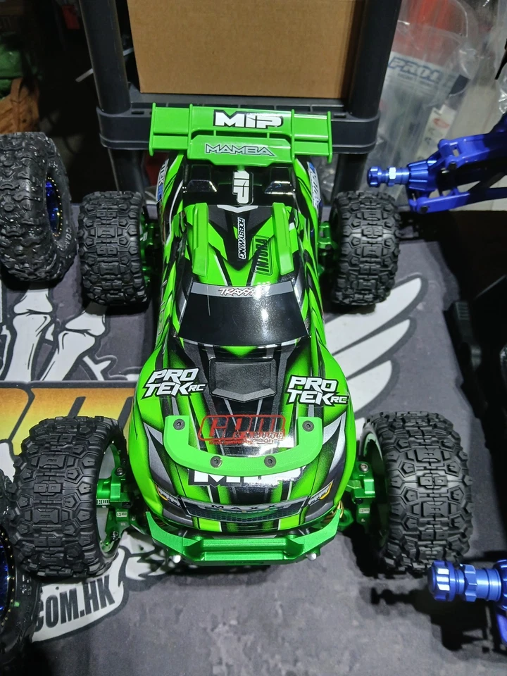 Traxxas GPM Mini-Maxx Ultimate Green Aluminum Hobbywing Ready-To-Run - Image 2 of 4