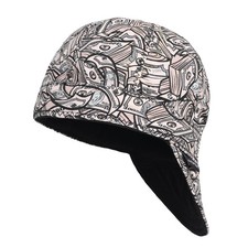 Reversible Welding Cap 8 Panel Protective Cap 10 Oz Fireproof Cotton Comforts Fo