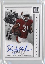 2018 Panini Impeccable Indelible Ink /49 David Johnson #II-DJ Auto 1dm4