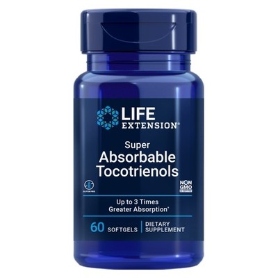 Super-Absorbable Tocotrienols 60 softgels