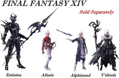Final Fantasy XIV FF14 BRING ARTS Action Figure Y'shtola Estinien