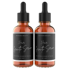 Rennora Hair Growth Serum with Organic Herbs and Natural Vitamins, Peppermint...