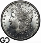 1880-S Morgan Silver Dollar Coin, Flashy Solid Gem BU++ Blazer
