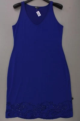 ✨ DIDI Trägerkleid Classic Kleid für Damen Gr. 42, L blau aus Polyester ✨ - Bild 1 von 4
