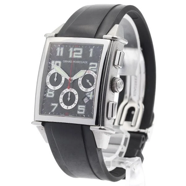 Girard Perregaux — Girard-Perregaux 25840 36mm SS Black Dial Automatic Watch #C16268
