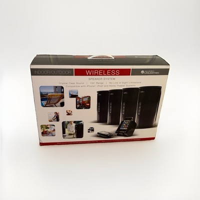 Audio Unlimited Wireless Indoor/Outdoor Speaker System New Home Theater