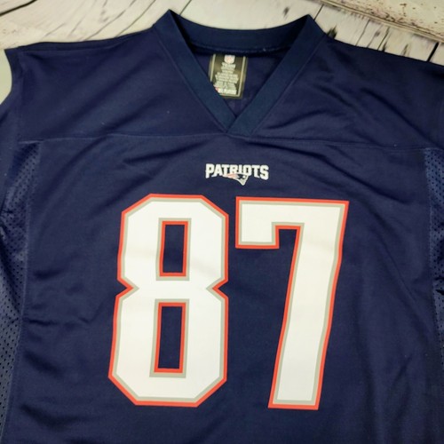 Official NFL Team Apparel New England Patriots 87 Gronkowski Size XL - Picture 6 of 11