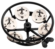 Meinl Percussion Professional Hihat Tambourine Jingle Effect  Stainless Steel —