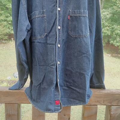 LEVI'S RED LABEL 100% COTTON HONG KONG Denim WPL 423 SHIRT LEVI'S RED LABEL 100% COTTON HONG KONG Denim WPL 423 SHIRT