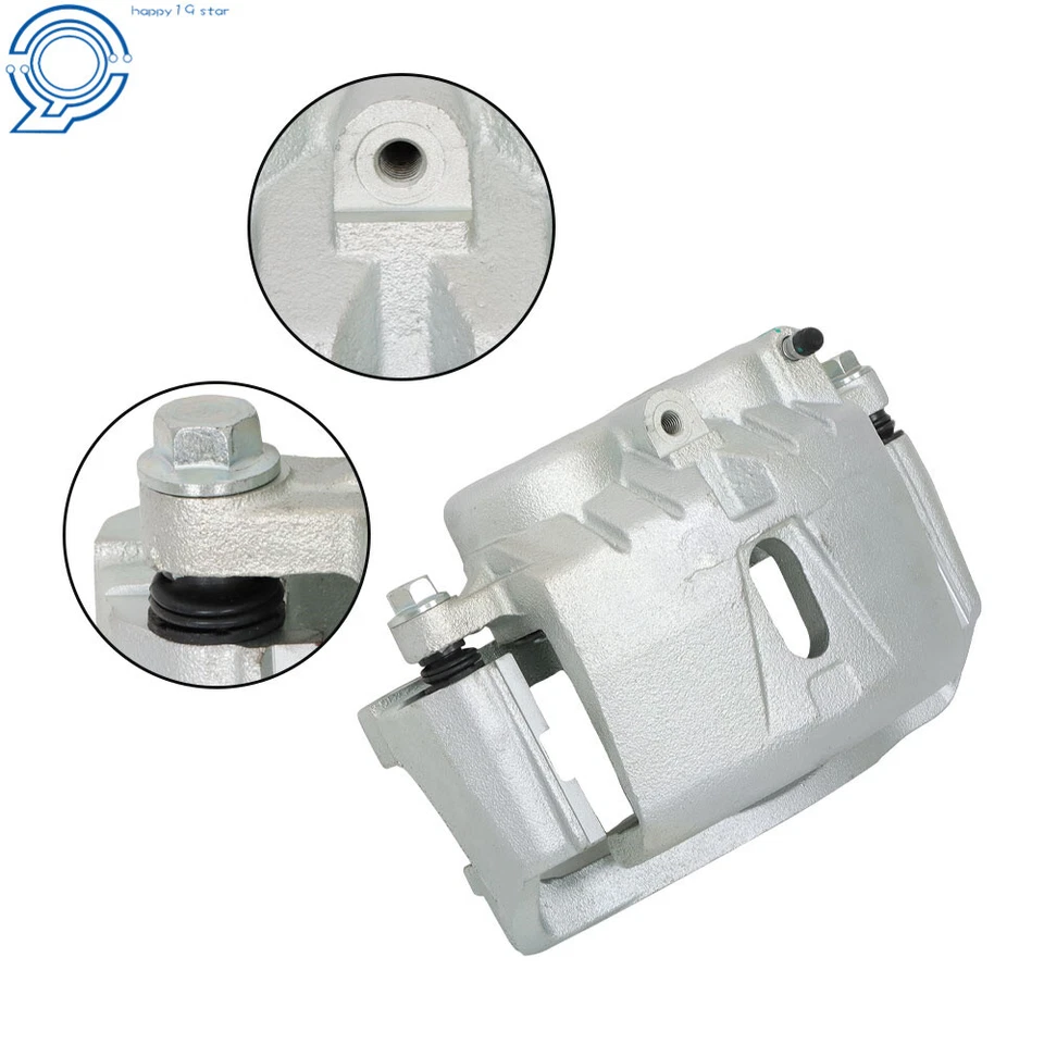 2x Front Brake Caliper w/Bracket for Chevrolet Silverado Express 3500 GMC Savana Foto 3 de 4