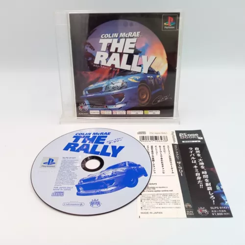 Colin McRae The Rally PS1 PlayStation 1 Japanese With Spine CIB Complete
