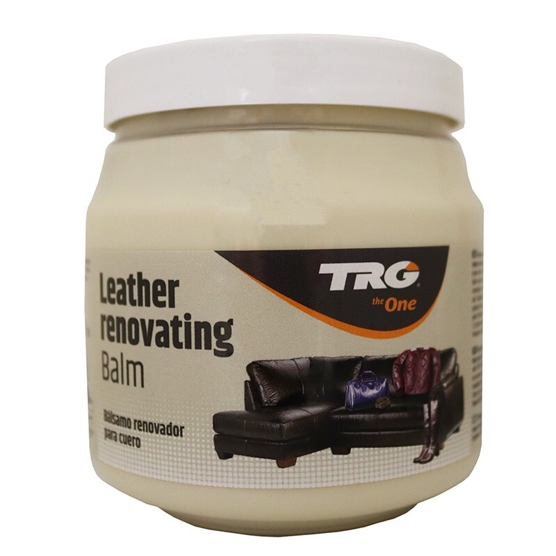 TRG Leather Renovating Balm Color Restorer Cream Leather Sofa Chair Seat Neutral