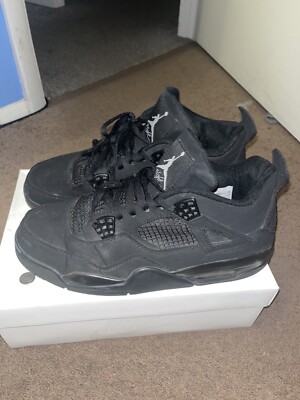 Size 12 - Jordan 4 Retro Mid Black Cat | eBay