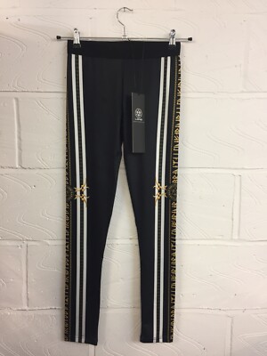Designer Long Clothing Stay Gold Printed Leggings Sml, Med Boy