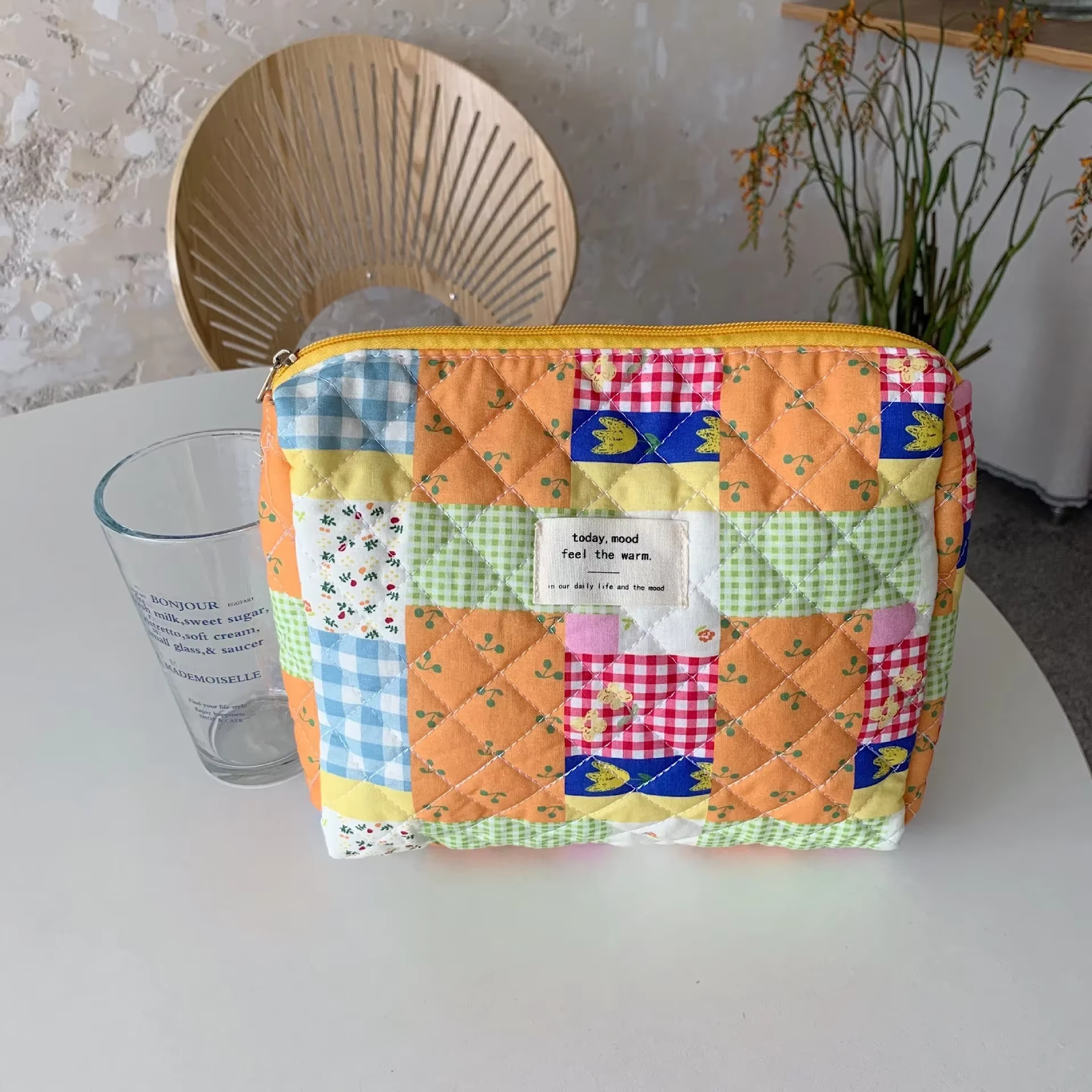 Large Capacity Women's Cosmetic Bag Travel Makeup Storage Pouch Zipper Case UK