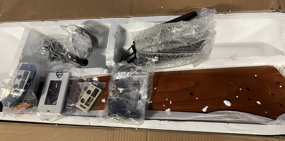 Emerson Rah Eco 60" Brushed Steel Ceiling Fan w/ LED Light Sunburst Walnut Blade - Image 4 of 4