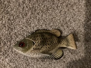 John Peeters ( RARE)-wood fish carving