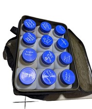 New!! Boilie System 12 Container & 1 bag 12 x...