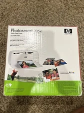 HP Photosmart 335xi GoGo Digital Compact Photo Inkjet Printer *NEW OPEN BOX!*