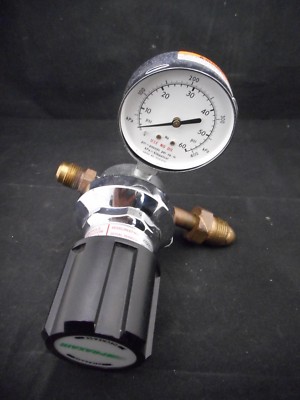 PRAXAIR Brass Stainless Steel Heavy-Duty Gas Pressure Regulator 2052001-TF4
