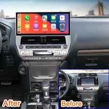 12.3Inch For Toyota Prado 2018-2022 Auto GPS Navi Stereo Radio Audio BT 4 32G