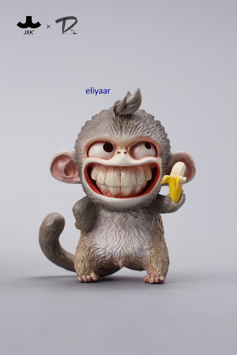JXK JXKD2 The Chinese Zodiac Series Monkey Resin Figurine