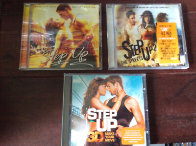 Step Up 1 2 3d [3 CD Soundtrack] Missy Elliott T-Pain Kelis  Flo Rida Guetta