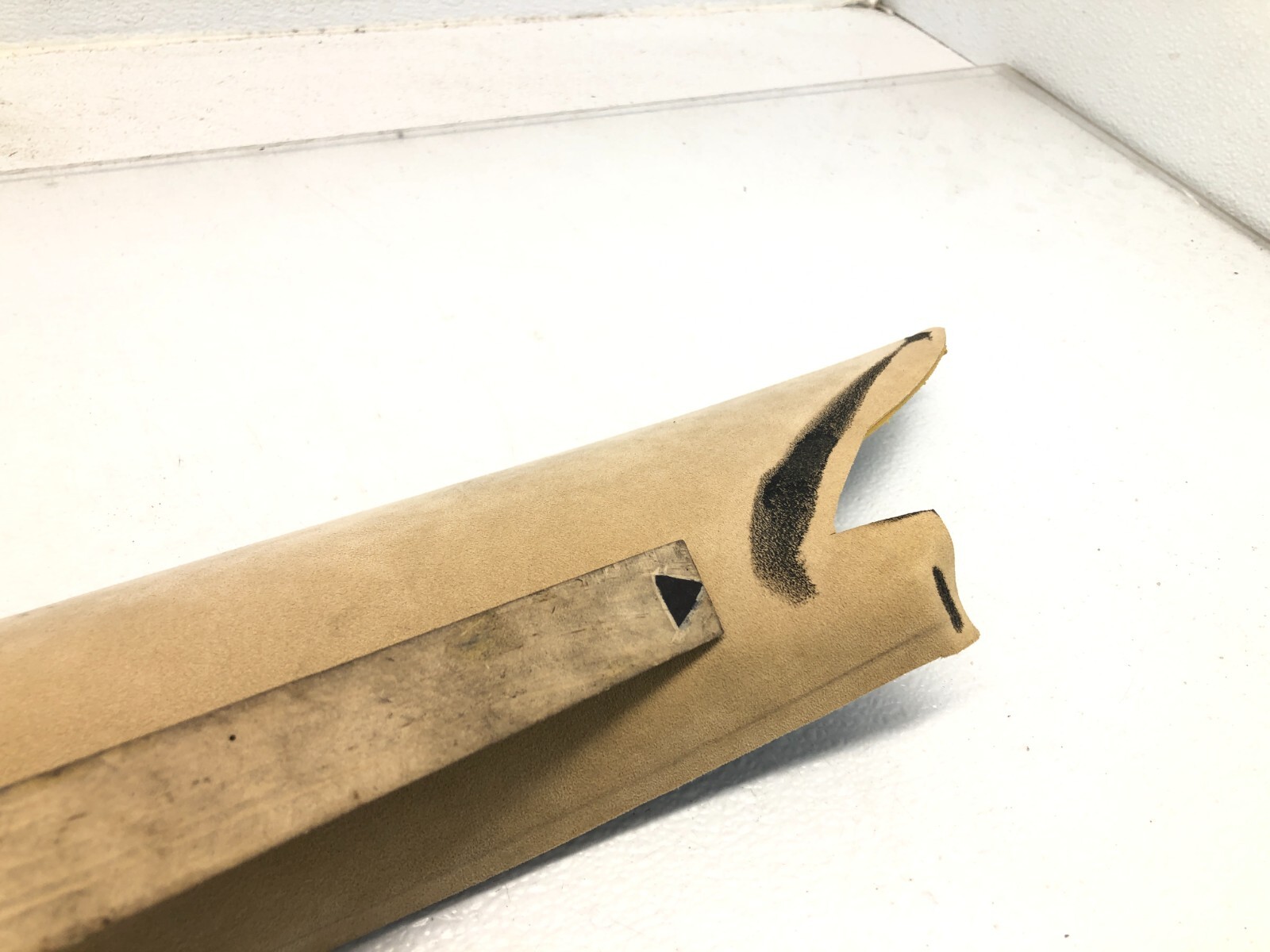 2008-2019 MASERATI GRANTURISMO S M145 LEFT DRIVER SIDE INTERIOR A PILLAR TRIM OE