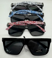 Mens Locs 91197 Lowrider Biker Frame Bandana Sunglasses loc