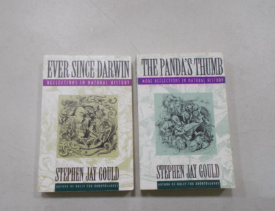 2 STEPHEN JAY GOULD # TRADE PB EVER SINCE DARWIN THE PANDA'S THUMB
