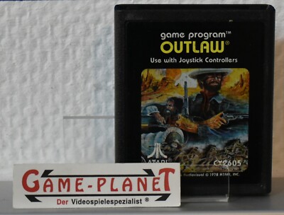 Outlaw Atari VCS 2600 Modul Shooter Mehrspieler Sears Gun Fight Einkaufgp