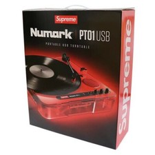 Supreme Numark Pt01 Portable Turntable Brand New In Box