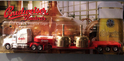 Miniatur Werbetruck LKW US Truck Budweiser Budvar Original Czech Premium Lager