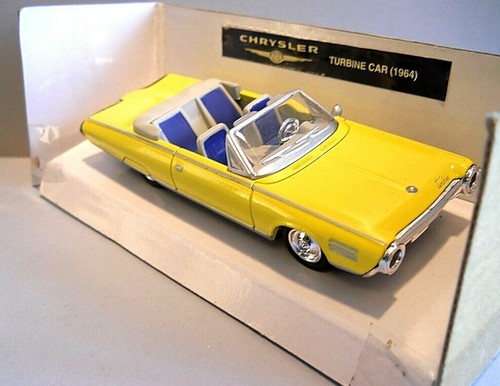 NEW RAY CITY CRUISER 1964 CHRYSLER TUBINE CONV 2 DR 1/43 DIECAST CAR BRAND NEW - Picture 4 of 5