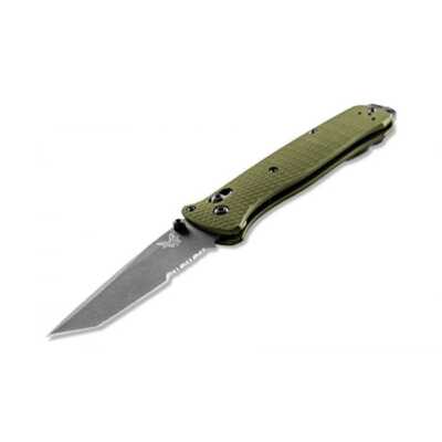 Benchmade 537SGY-1 Bailout Serrated CPM-M4 3.38'' Finish Gray Blade Folding Knife
