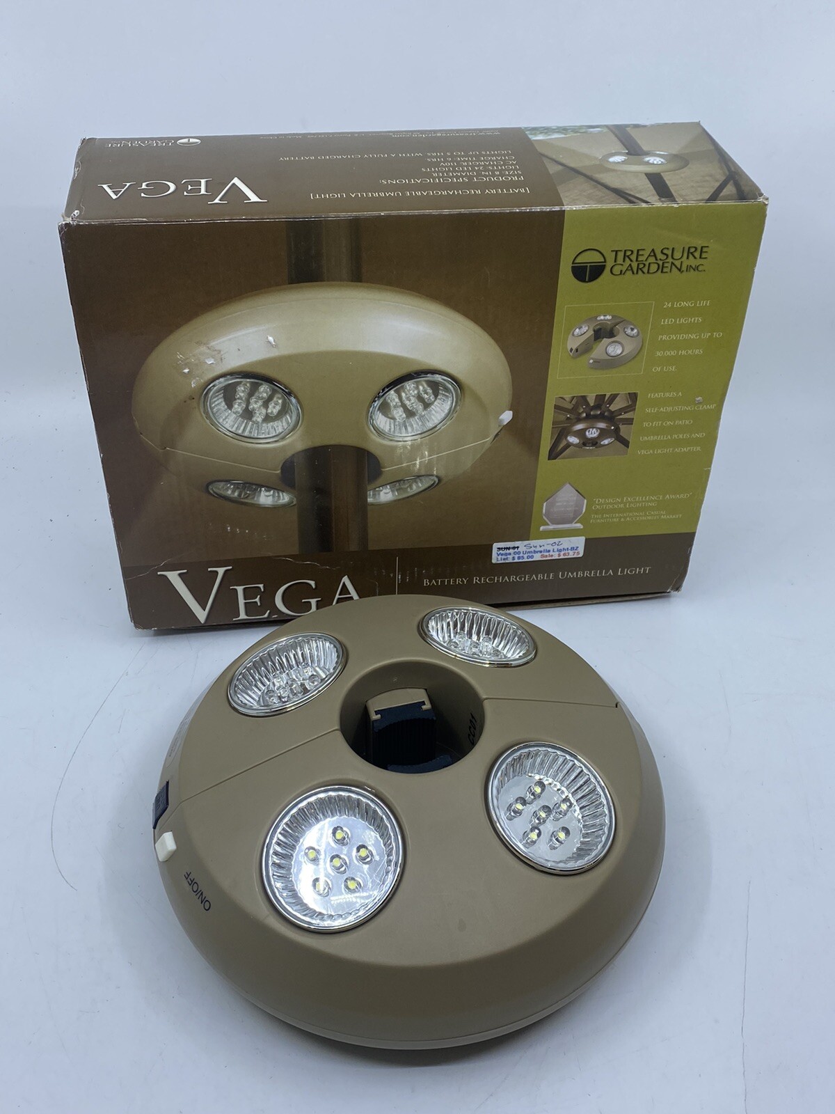 Treasure Garden Vega Led Umbrella Lights Fasci Garden